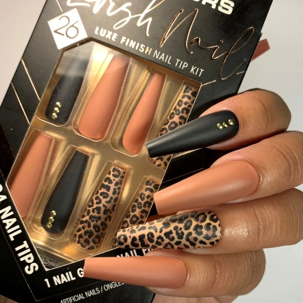 LA Colors Lavish Nails WILD RUSH