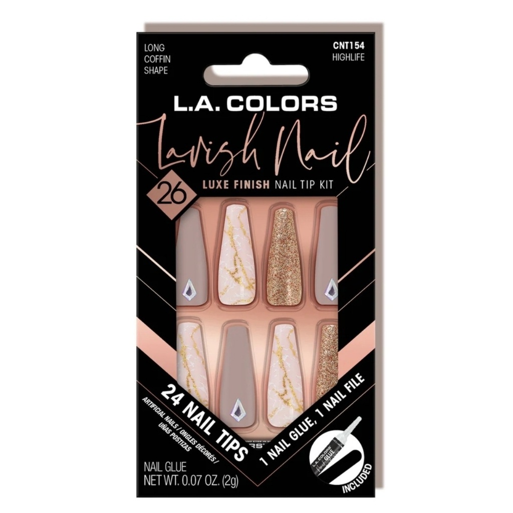 LA Colors Lavish Nails HIGHLIFE