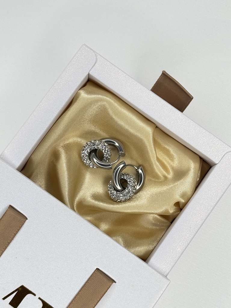 Evelyn Silver Earrings