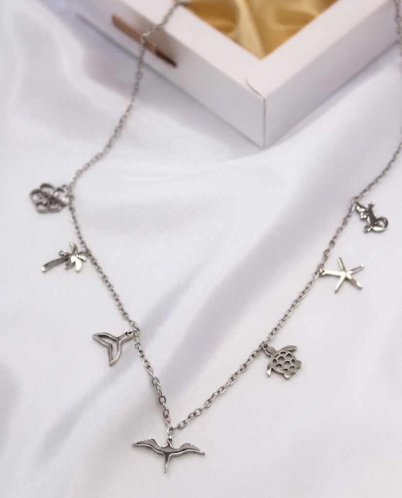 Charm Necklace SILVER