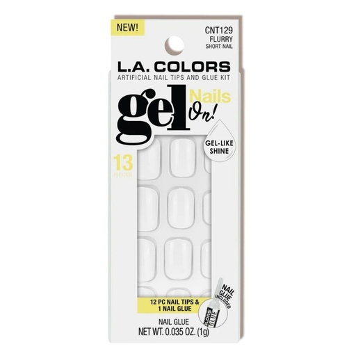 LA Colors Gel Nail Set FLURRY
