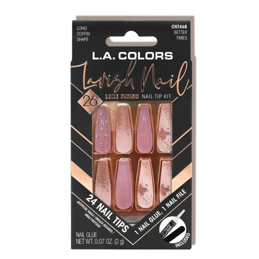 LA Colors Lavish Nails BETTER TIMES