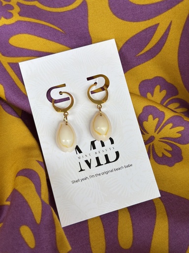 Shell Earrings SAND