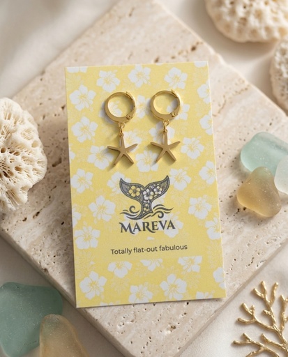 Etu Moana Earrings GOLD
