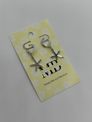 Etu Moana Earrings SILVER