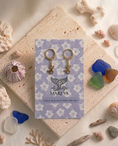 Moko Earrings GOLD