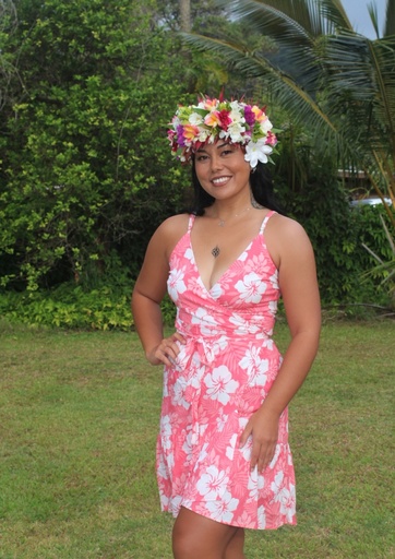 Nane Wrap Dress CORAL