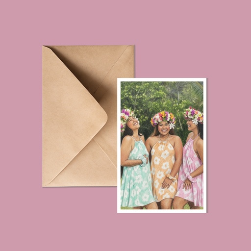 Aroa Greeting Card A6