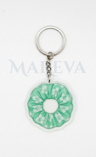 Scrunchie Keychain GREEN