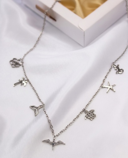Charm Necklace SILVER
